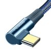 USB-C to USB-C Mcdodo Firefox 100W cable, 2m (blue)