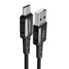 Cable USB do USB-C 1.2m Acefast C1-04 (black)