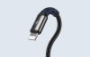 USB cable Joyroom S-01530G10 3in1 USB-C / 2x Lightning 3.5A 0.15m (black)