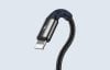 USB cable Joyroom S-01530G11 3in1 2x USB-C / Lightning 3.5A 0.15m (black)