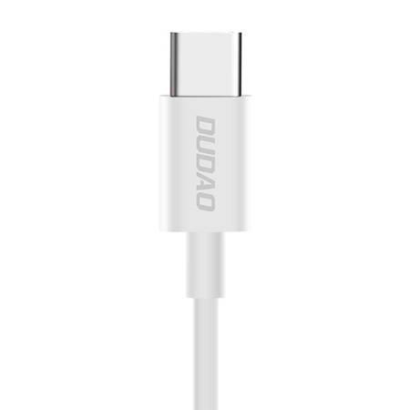 USB-C cable Dudao L1T, 3A, 1m (white)