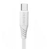 USB to USB-C Cable Dudao L2T 5A, 2m (White)