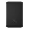 Baseus Magnetic Mini Powerbank, 10000mAh, 20W (fekete)