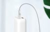 XO L57 wall charger, 2x USB + USB-C cable (white)