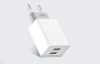 XO L65 wall charger, 2x USB + USB cable (white)