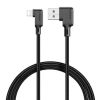 USB to Lightning cable, Mcdodo CA-7510, angled, 1.2m (black)