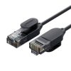 UGREEN NW106 Ethernet RJ45 lapos hálózati kábel, Cat.7, STP, 1,5 m (fekete)