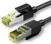 UGREEN NW150 fonott hálózati kábel, Ethernet RJ45, Cat.7, F / FTP, 3 m (fekete)