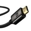 Baseus High Definition Series HDMI 2.1 kábel, 8K 60Hz, 3D, HDR, 48Gbps, 2m (fekete)