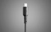 USB és Lightning kábel Vipfan Colorful X11, 3A, 1m (fekete)