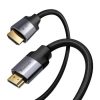 Baseus Enjoyment Series HDMI kábel, 4K, 0.75m (fekete/szürke)