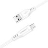 USB-A ? USB-Micro Acefast C3-09 1.2m, 60W (white)