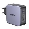 UGREEN CD289 Power Charger, 2x USB-C, 1x USB-A, GaN, 140W, 2m Cable (Silver)