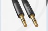 XO Audio Cable mini jack 3,5mm AUX, 2m (Black)