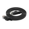 Orico RJ45 Cat.6 Flat Ethernet Network Cable 5m (Black)