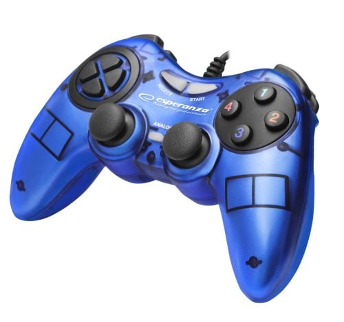 Gamepad Pc Usb Fighter Kék