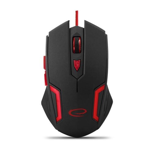 Gamer Vezetékes Egér 6D Opt. Usb Mx205 Fighter Piros