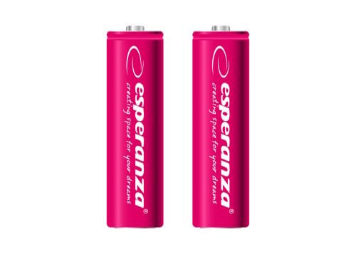 Újratölthető Akkumulátorok Ni-Mh Aa 2000Mah 2Db. Piros