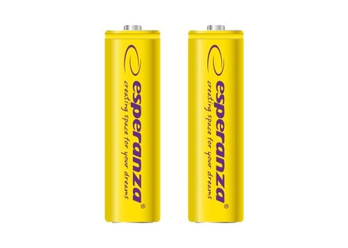 Újratölthető Akkumulátorok Ni-Mh Aa 2000Mah 2Db. Sárga