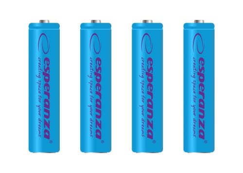 Újratölthető Akkumulátorok Ni-Mh Aaa 1000Mah 4Db. Kék