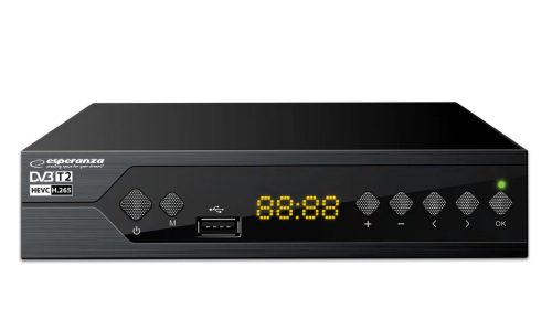 Dvb-T2 H.265/Hevc Digitális Földfelszíni Tv Vevő Ev107P