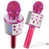 Karaoke mikrofon bluetooth hangszoróval - pink