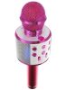 Karaoke mikrofon bluetooth hangszoróval - pink