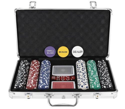 Póker készlet bőröndben