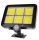 120 LED COB napelemes fali lámpa