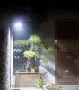 Extra erős 120 LED-es különálló napelemes reflektor, mozgásérzékelővel, IP65