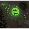 Karácsonyi ablakmatricák - fluoreszkáló