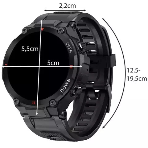 SMARTWATCH K27 FÉRFI OKOSÓRA