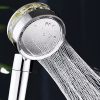 Víztakarékos turbóventilátoros masszázs zuhanyfej * 360°-ban forgatható fej