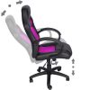 Gamer szék basic, Pink -Sokat vagy fent a világhálón Felejtsd el az elgémberedett ízületeket!