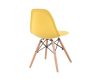 4 db modern szék konyha, nappali, étkező vagy kültéri használathoz-sárga