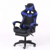 RACING PRO X Gamer szék lábtartóval, kék-fekete Ingyenes szállítással-Sokat vagy fent a neten Vége