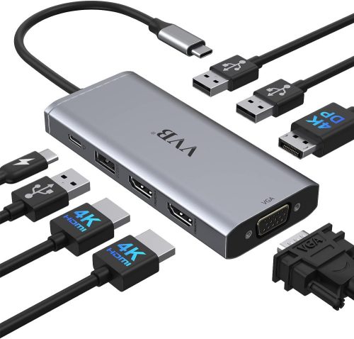 Hoplaza - 9 IN 1 VVB - USB C HUB - HC-Y16