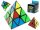 PYRAMINX puzzle kocka játék Black MoYu