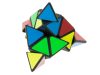 PYRAMINX puzzle kocka játék Black MoYu