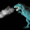 RC dinoszaurusz vezérelt sárkány - járkál, üvölt, gőzt lélegzik 41 cm