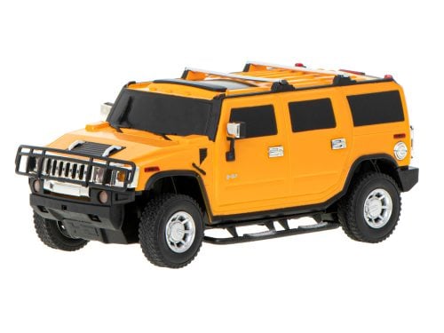 Hummer H2 RC autó - licenc 1:24 sárga