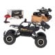 RC autó Rock Crawler 1:12 4WD METAL fekete