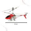 SYMA S107H RC helikopter 2.4GHz RTF piros