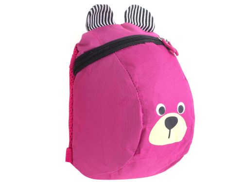 Gyermek óvodai hátizsák mackó rózsaszínű