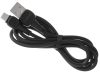 L-BRNO Micro USB gyors töltőkábel fekete