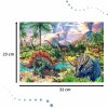 CASTORLAND Puzzle 120el. Dinosuar Volcanos - Dinoszauruszok a vulkánoknál