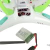 Syma X5HW 2.4GHz RC drone Wi-Fi kamera fehér