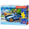 CASTORLAND Puzzle 30 darab Police Chase - Rendőrség 4+