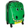 Gyerek gurulós bőrönd - krokodil