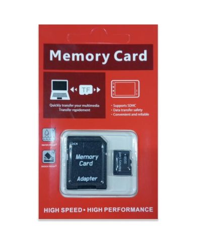 32GB Micro SD kártya adapterrel